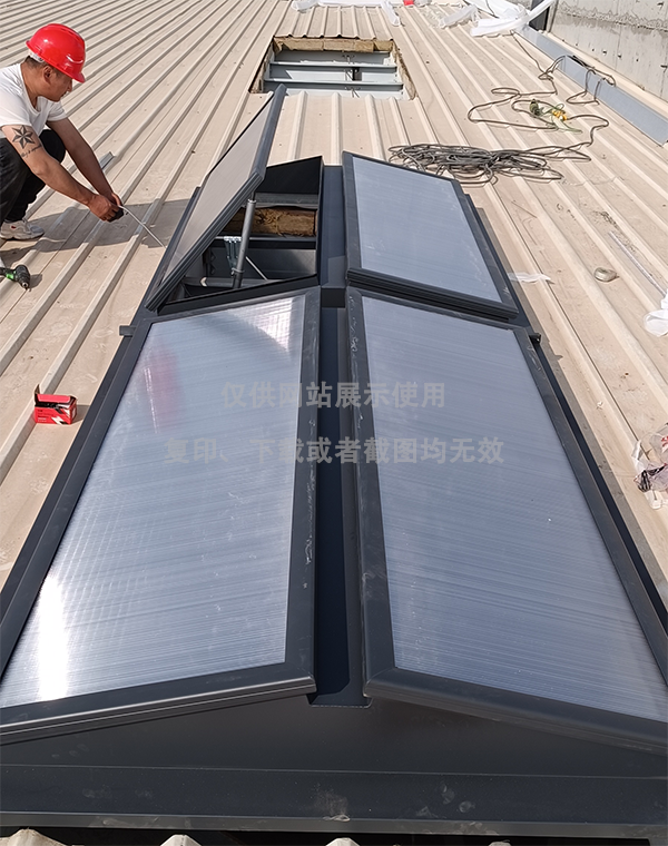 兰州王老吉生产车间人民路街道排烟天窗