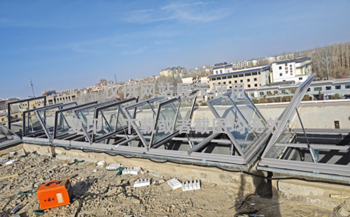 敦煌博物馆人民路街道排烟天窗