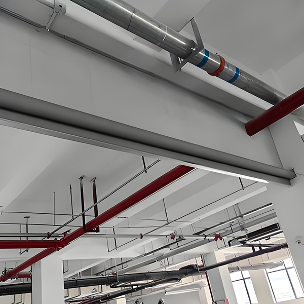 防火布人民路街道挡烟垂壁 防火布人民路街道挡烟垂壁