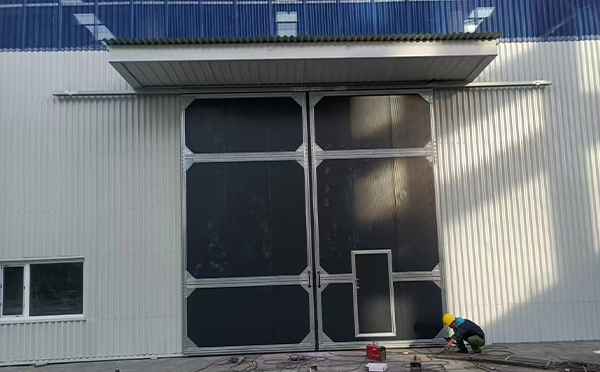 人民路街道工业推拉门