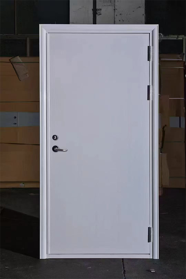 社区活动中心加装人民路街道防火门保障居民安全