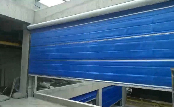 大型物流园区完成人民路街道防火门整体安装工程